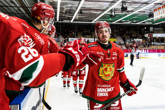 Moras Ludvig Levinsson jublar