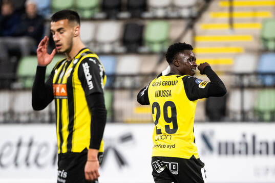 Häckens Zeidane Inoussa deppar