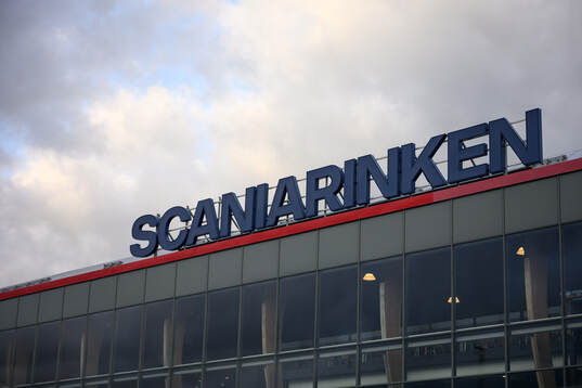 Exteriör vy av Scaniarinken