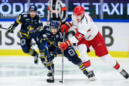 Södertäljes Miikka Pitkänen och Almtunas Jacob Grönhagen