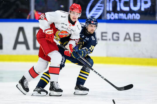Almtunas William Proos och Södertäljes Hampus Harlestam
