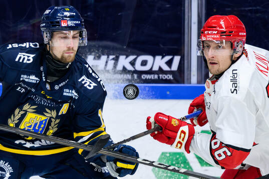 Södertäljes Hampus Harlestam och Almtunas Anton Klint