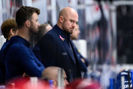 Södertäljes assisterande tränare Nicklas Grossman