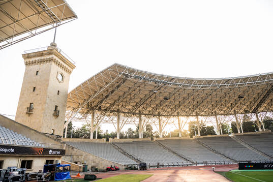 General view of Tofiq Bahramov Republican Stadium