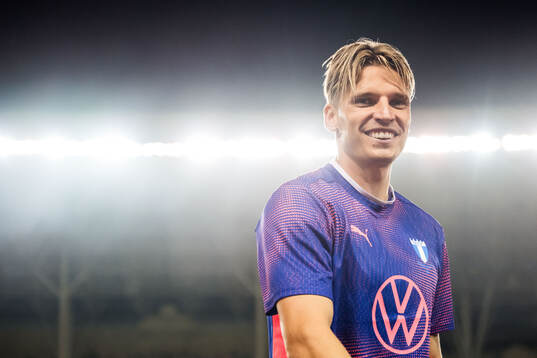 Jens Stryger Larsen of Malmö FF