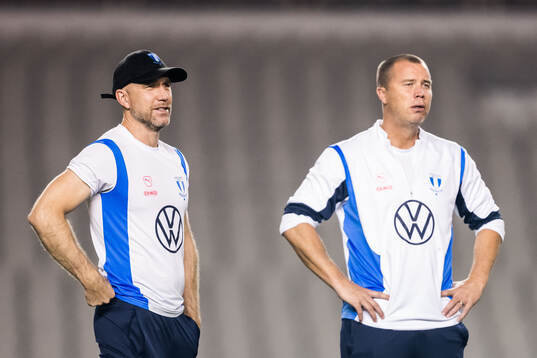 Head coach Henrik Rydström and Sports director Daniel