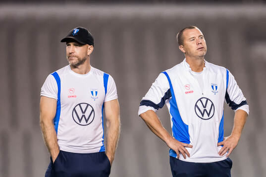 Head coach Henrik Rydström and Sports director Daniel