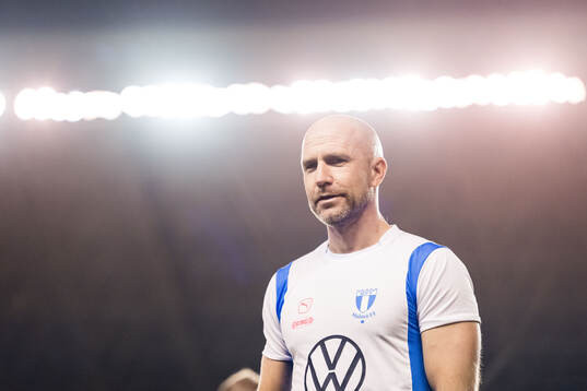 Head coach Henrik Rydström of Malmö FF