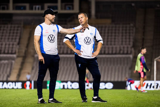 Head coach Henrik Rydström and Sports director Daniel