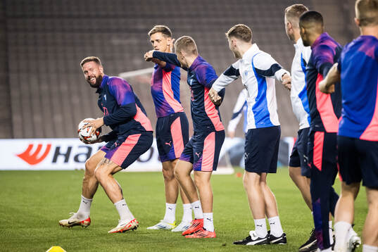 Pontus Jansson and Søren Rieks of Malmö FF
