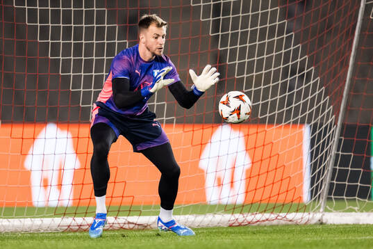 Goalkeeper Ricardo Friedrich of Malmö FF