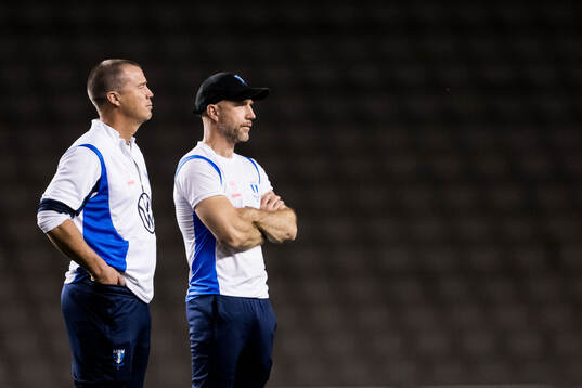 Sports director Daniel Andersson and Head coach Henrik