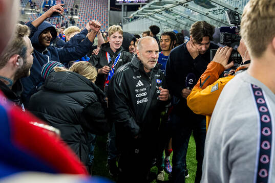 Geir Bakke, head coach of Vålerenga