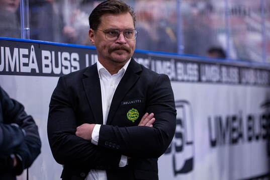 Björklövens tränare Björn Hellkvist