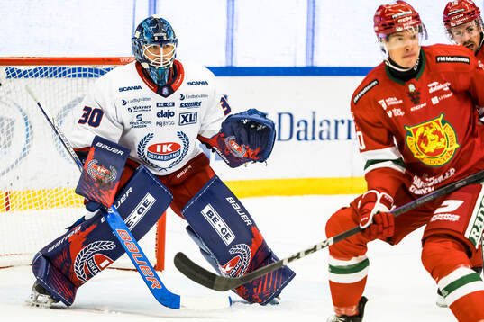 IK Oskarshamns målvakt Tomas Rydén