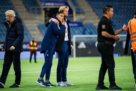 Andreas Aalbu of Vålerenga celebrates