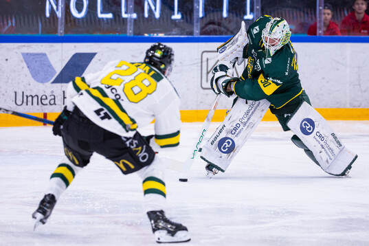 Björklövens målvakt Joona Voutilainen