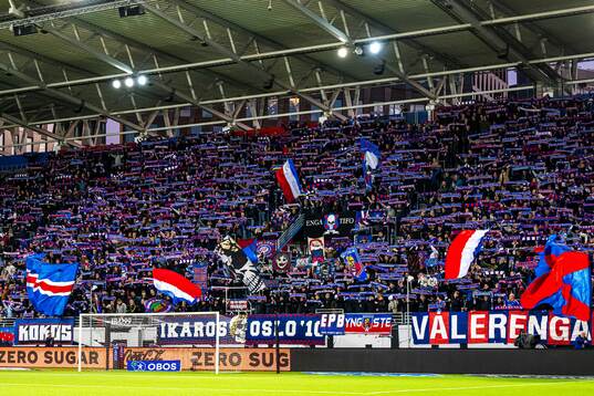 Spectators in the stands