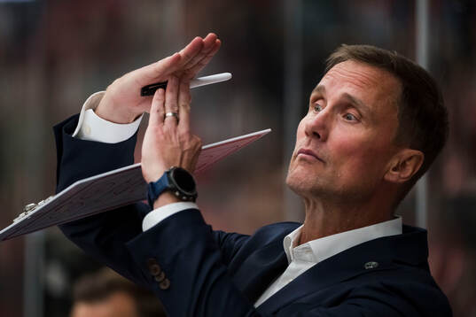 Frölundas tränare Roger Rönnberg