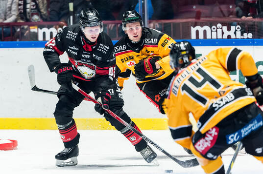 Malmö Redhawks Robin Salo och Luleås David Granberg