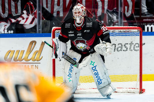 Malmö Redhawks målvakt Henri Kiviaho