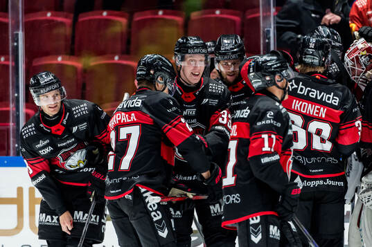 Malmö Redhawks Lassi Thomson jublar