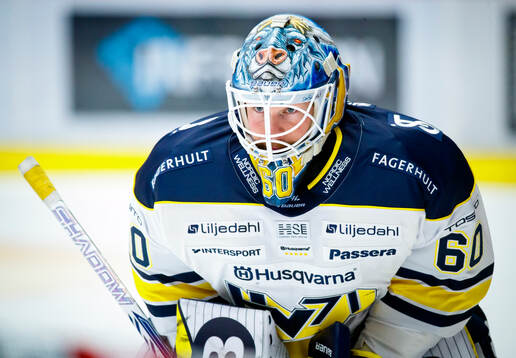 HV71s målvakt Hugo Alnefelt