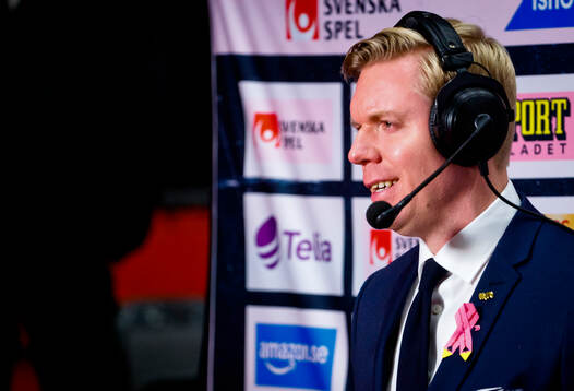 HV71s tränare Anton Blomqvist