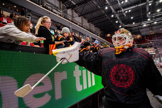 Brynäs målvakt Erik Källgren