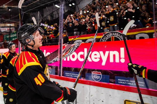 Brynäs Anton Ohlsson jublar