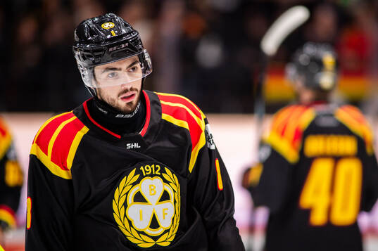 Brynäs Bobby Trivigno deppar