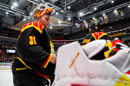 Brynäs målvakt Erik Källgren