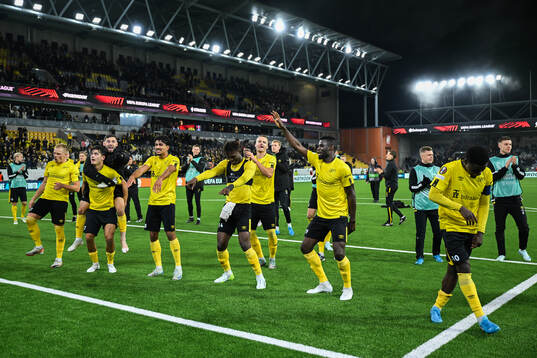 The players of Elfsborg celebrates