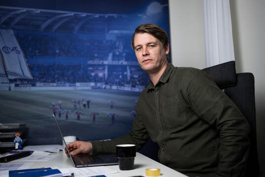 IFK Göteborgs tekniske direktör Ola Larsson