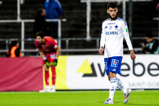 IFK Norrköpings Laorent Shabani deppar