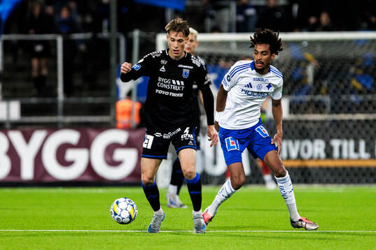 Sirius Marcus Lindberg och IFK Norrköpings Jesper Ceesay