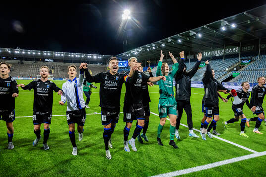 Sirius spelare jublar