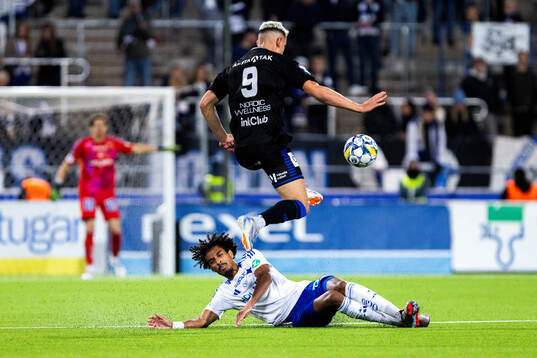 IFK Norrköpings Jesper Ceesay och Sirius Yousef Salech