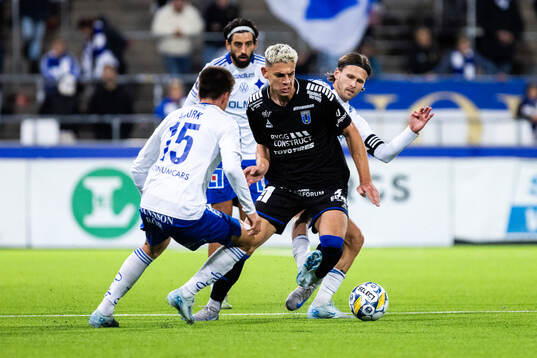 Sirius Yousef Salech och IFK Norrköpings Arnor Traustason