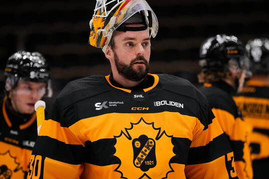 Skellefteås målvakt Gustaf Lindvall