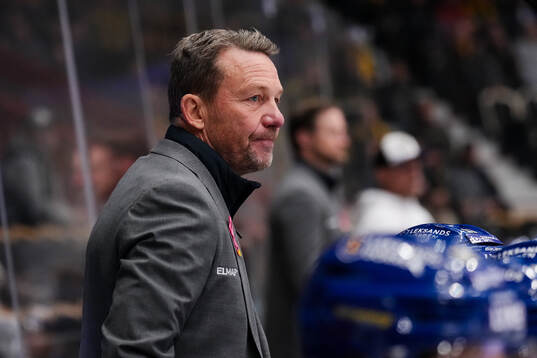 Leksands tränare Charles Berglund