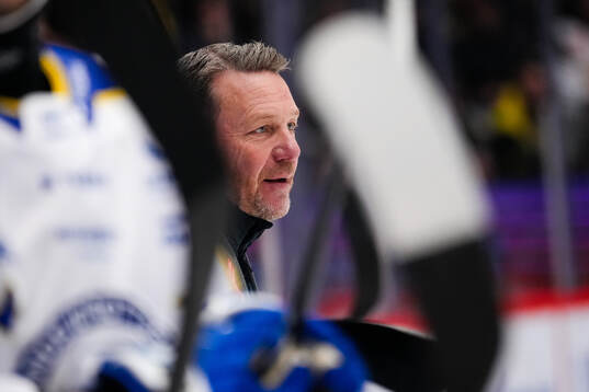 Leksands tränare Charles Berglund