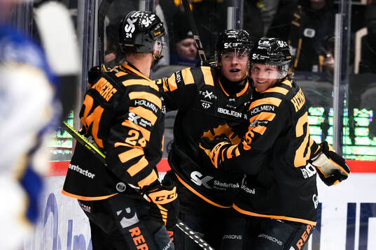 Skellefteås Oscar Lindberg, Rickard Hugg och Anton