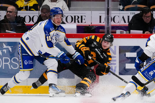 Leksands Anton Johansson och Skellefteås Anton Heikkinen