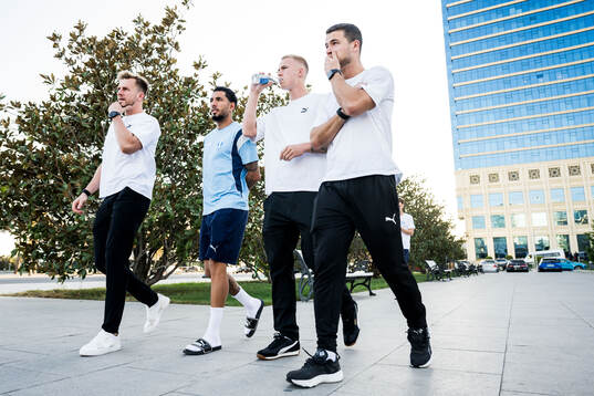 Goalkeeper Ricardo Friedrich, Sergio Pena, Daniel