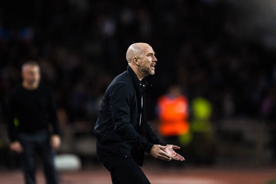 Head coach Henrik Rydström of Malmö FF