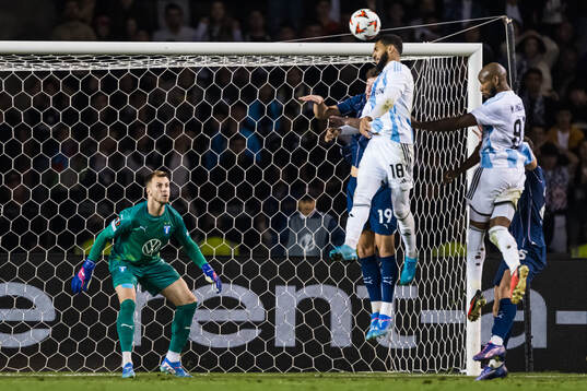 Goalkeeper Ricardo Friedrich of Malmö FF