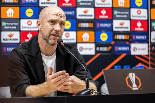 Head coach Henrik Rydström of Malmö FF at the press