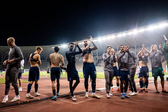 Taha Ali, Pontus Jansson, Adrian Skogmar and Zakaria