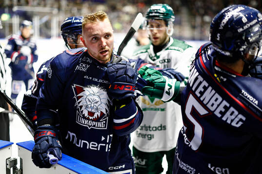 Slagsmål med Linköpings Robin Kovacs